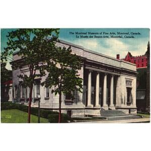 The Montreal Museum of Fine Arts, Montreal, Canada Postcard